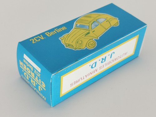 Jrd boite vide citroën 2cv - jrd,