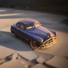 DOC HUDSON (DISNEY CARS )   - MATTEL . VINTAGE CAR  Occasion Jouet Miniature