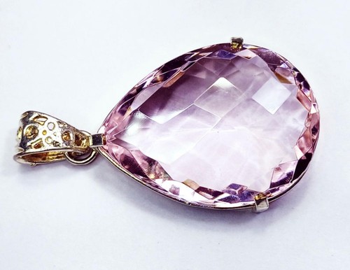 Gemme taille poire topaze rose - poire,