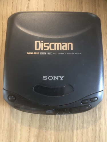 Sony discman 143 compact - sony, d-143