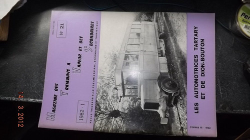 Magazine tramways vapeur - gc,