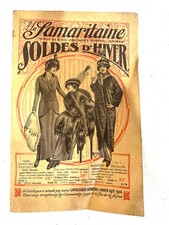 Ancien Catalogue Général Hiver 1913/14 A la Samaritaine Paris