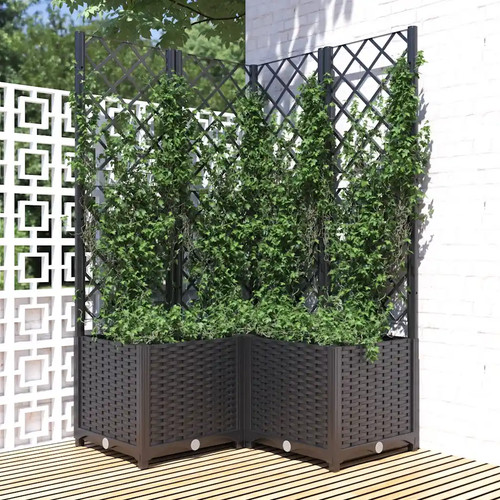 Jardinière avec treillis pot - jardinière,