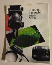 Catalogue  NIKON FG-20  21X28