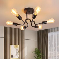 Lustre Plafonnier Industriel