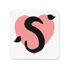 Lettre S Cœur Alphabet Magnétique De Frigo - Saint Valentin