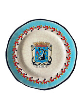 LONGWY ASSIETTE ÉMAUX