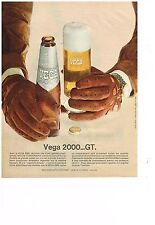 PUBLICITE  1969   VEGA 2000 GT