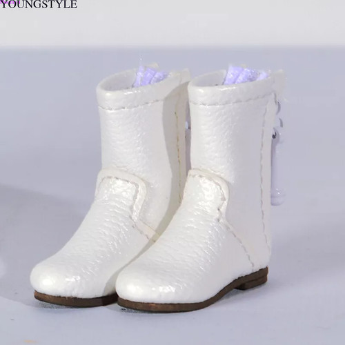 White shoes fit flat - 12",