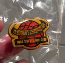 Pin’s NBA Mc Donald Championship Paris  1997