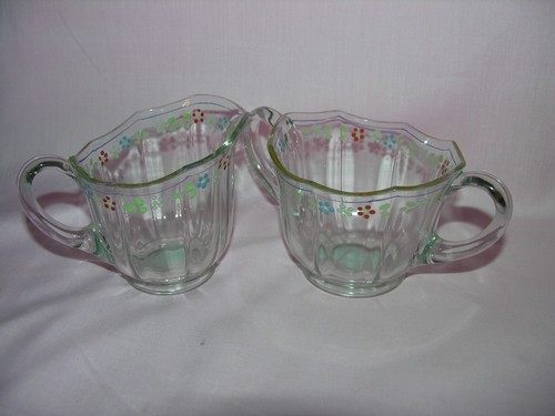 Vtg pretty clear - vtg, creamer