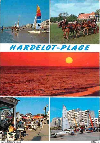 Carte postale hardelot - postale,