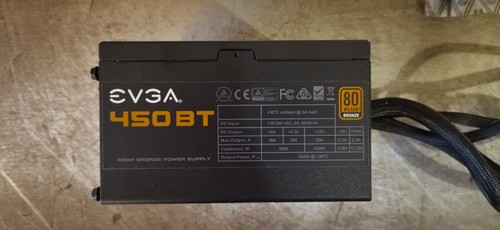 Evga 450 450w power supply - bt,