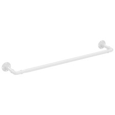 Portant à Vêtement Industriel 120cm Porte à Vêtements Manteaux en Acier inoxy...