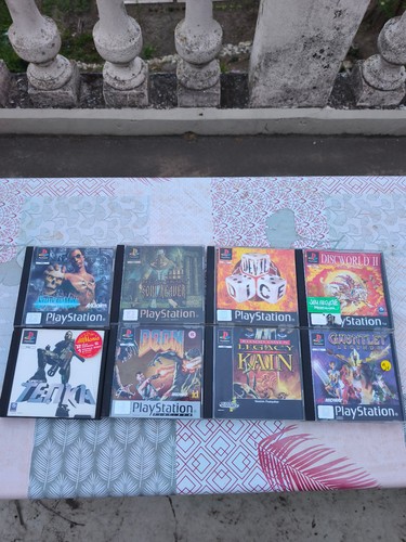 Lot jeux ps1 - jeux, doom,