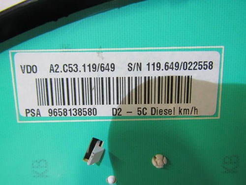 Compteur peugeot 407 phase - 407,