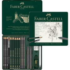 Crayons graphite aquarelle -