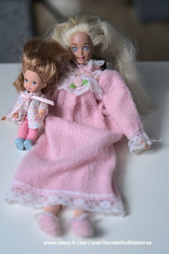 Poupée mattel barbie bed - poupée,