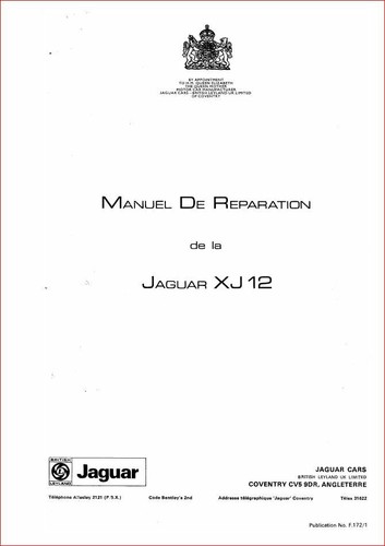 Manuel atelier réparation - manuel,
