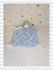 ⑬ Doudou Plat Ours Bleu