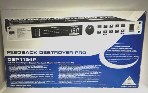 Behringer feedback destroyer - behringer,