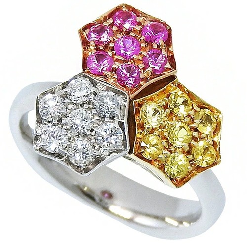 Bague créateur blanc 18 - blanc,