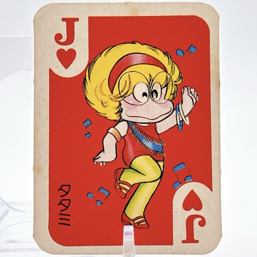 Showa anime playing card - playing, trump