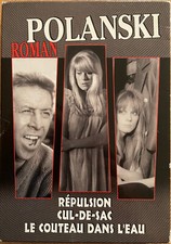 REPULSION + CUL DE  SAC + LE COUTEAU DANS L EAU  DE POLANSKI EN 3 DVDS BON ETAT