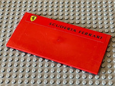LEGO red tile with SCUDERIA