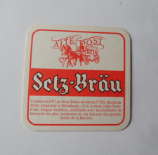 Sous bock  bière Setz-Bräu