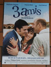 Affiche film 3 AMIS 40x60 Poster - BOUJENAH - Seigner Elbé Kad Merad