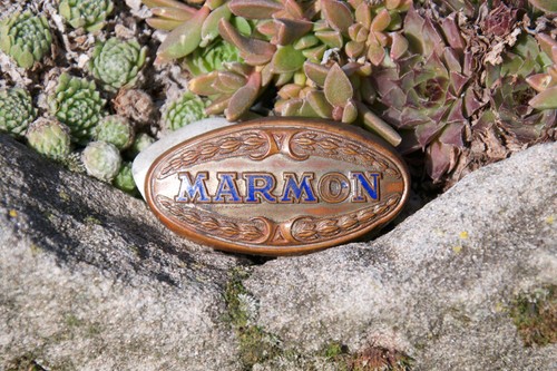 Vintage enamel automobile - enamel,