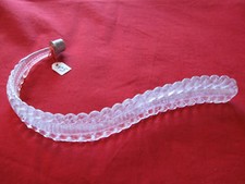 1 FEUILLE ANCIENNE EN VERRE DE