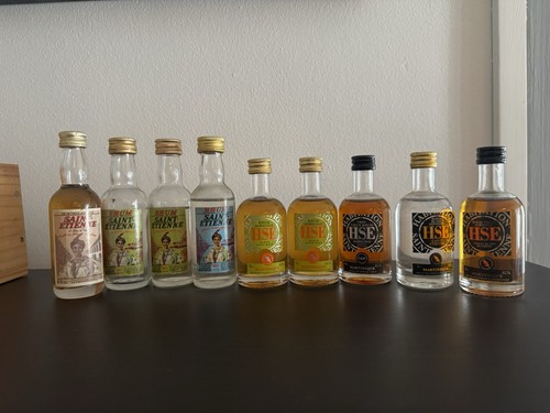 Lot mignonettes rhum saint - rhum,