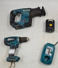 Lot Of 4 Various Makita Tools, Bdf440, Djr188 - Utilisé Travail Has Rayures