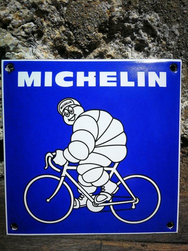 Plaque émaillée michelin no - ,