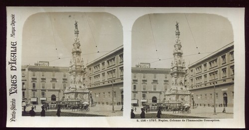 Ancienne photo stéréo italie - stéréo,