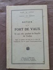 Notice sur fort vaux et - notice, le