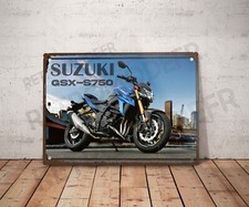 Plaque métal vintage Suzuki