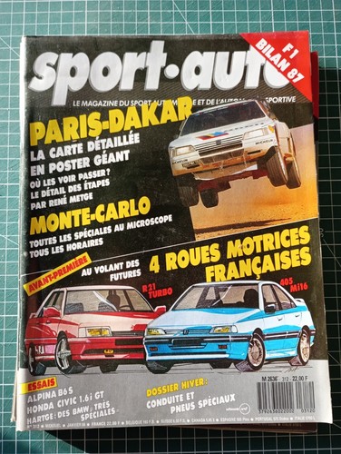 Am035 sport auto 312 - n°312, 1988