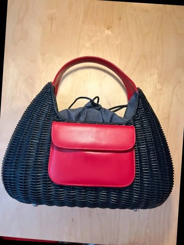 Sac panier osier - panier, en