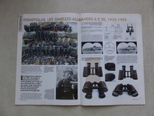   US WW JUMELLE ALLEMANDE WEHRMACHT MILITARIA CASQUE ETUI WAGEN HEER JEEP DODGEL