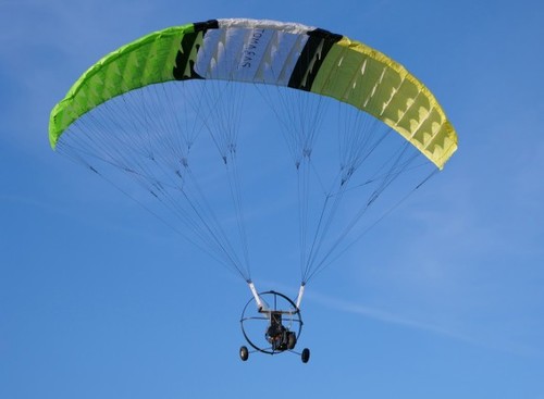 Paramotor led light - v2, w/led