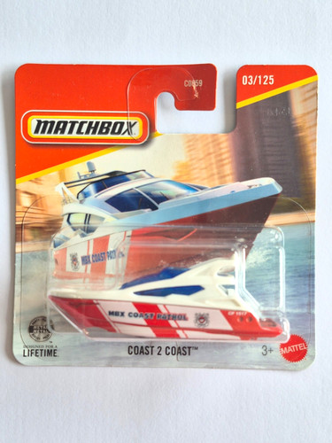 Miniature matchbox bateau - 1/64,
