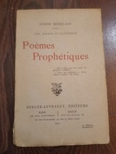 Eugène Réveillaud. Poèmes prophétiques. Cor, Kinnor et psaltérion. 1925
