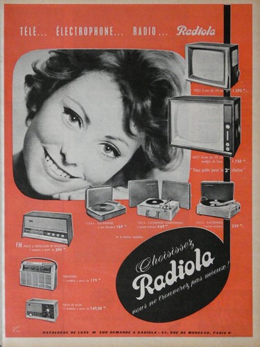 Publicité presse 1962 - de,