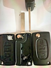 Coque Clé Citroen Peugeot