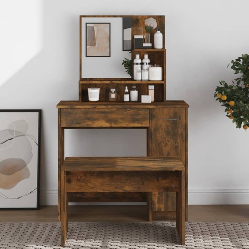 Coiffeuse avec miroir table - table, de