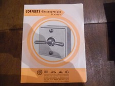 Catalogue EMAC – Coffrets interrupteurs 25 à 600A – 4 pages