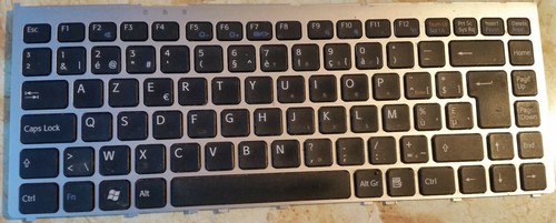 Azerty keyboard for - for, vaio